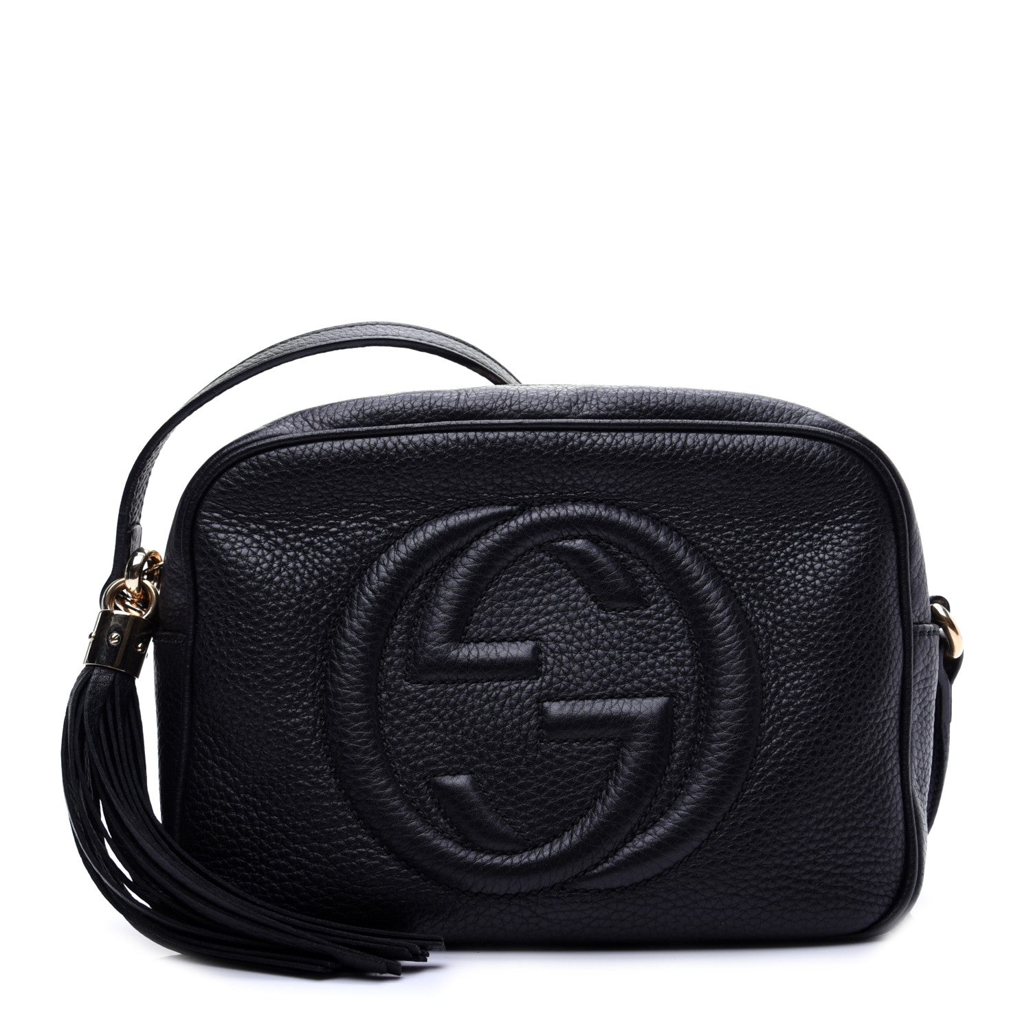 Gucci Pebbled Calfskin Small Soho Disco Bag Black 1 of 10