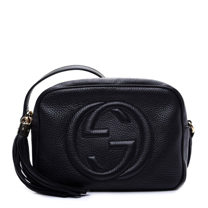 Gucci Pebbled Calfskin Small Soho Disco Bag Black 1 of 10