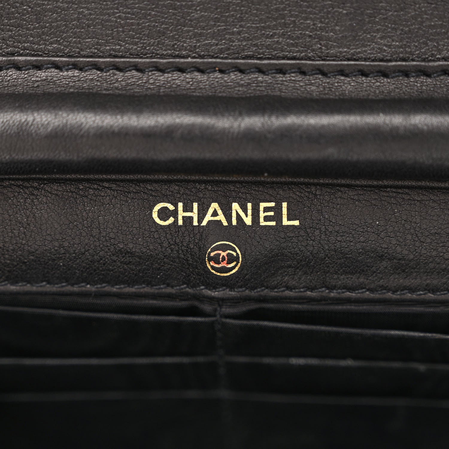 Chanel Patent Timeless CC Wallet On Chain WOC Black 6 of 14