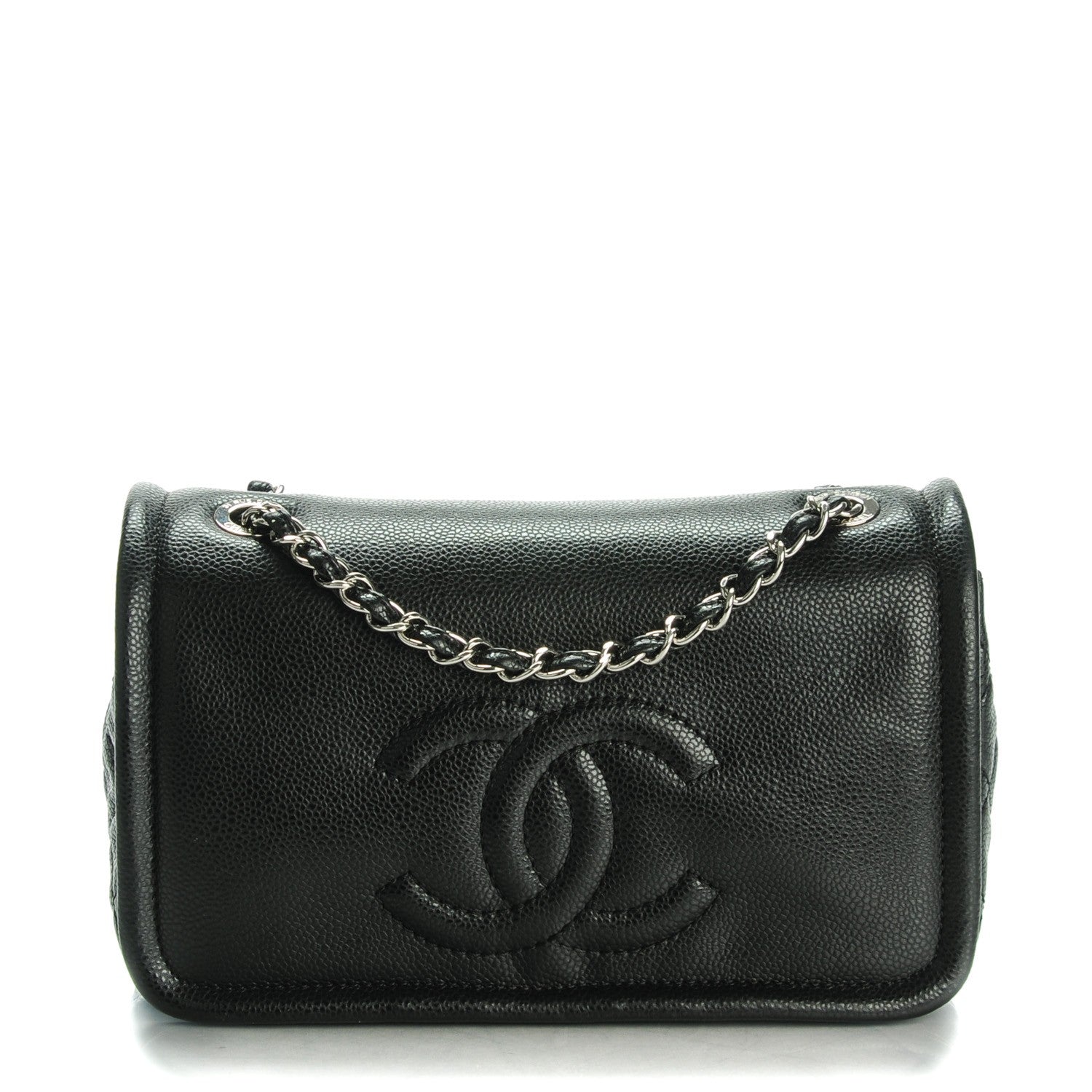 Chanel Caviar Medium Timeless CC Flap Black 1 of 7