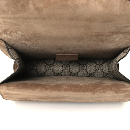 Gucci GG Supreme Monogram Mini Dionysus Shoulder Bag Taupe 4 of 4