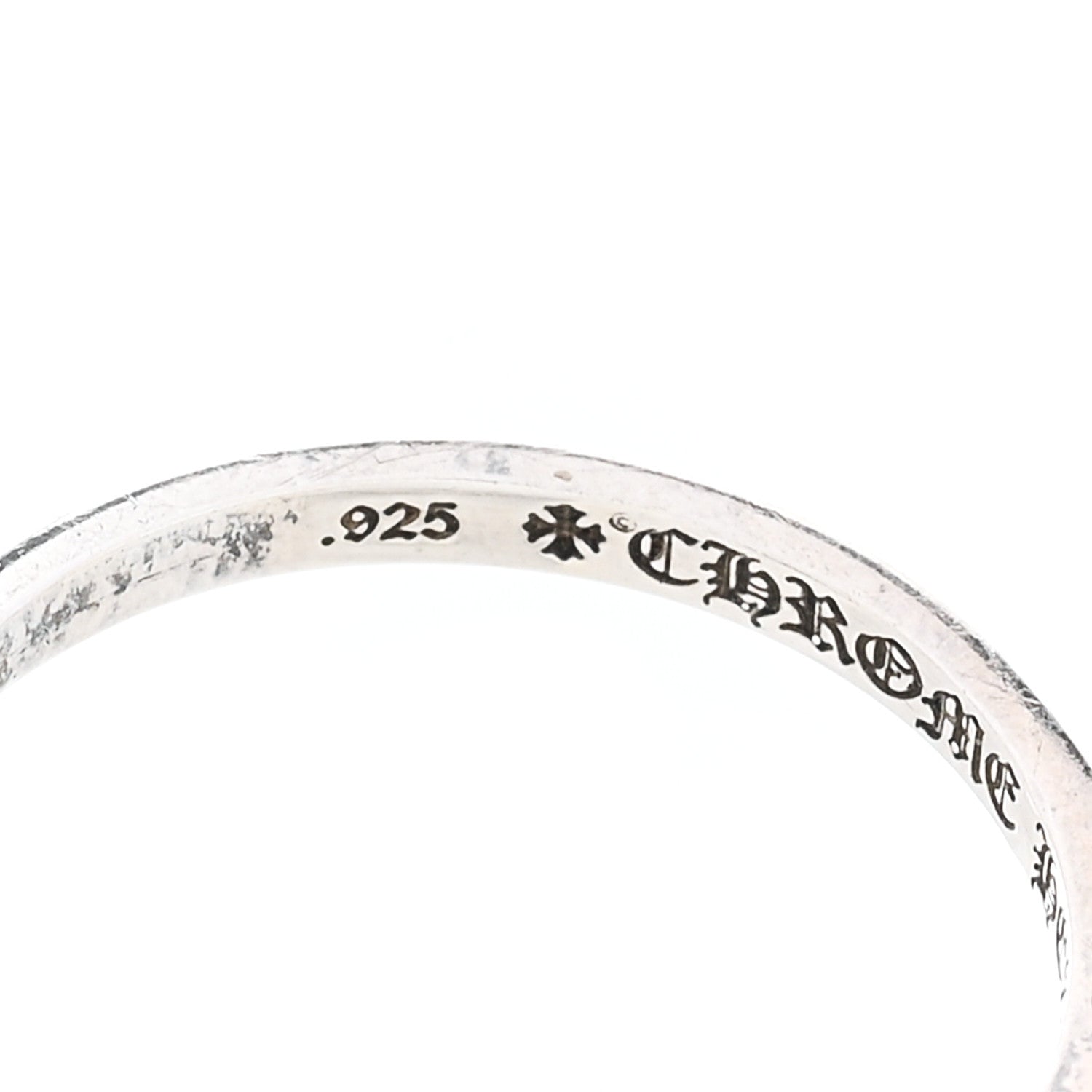 Chrome Hearts Sterling Silver Bubblegum Plus Ring 53 6.25 4 of 6