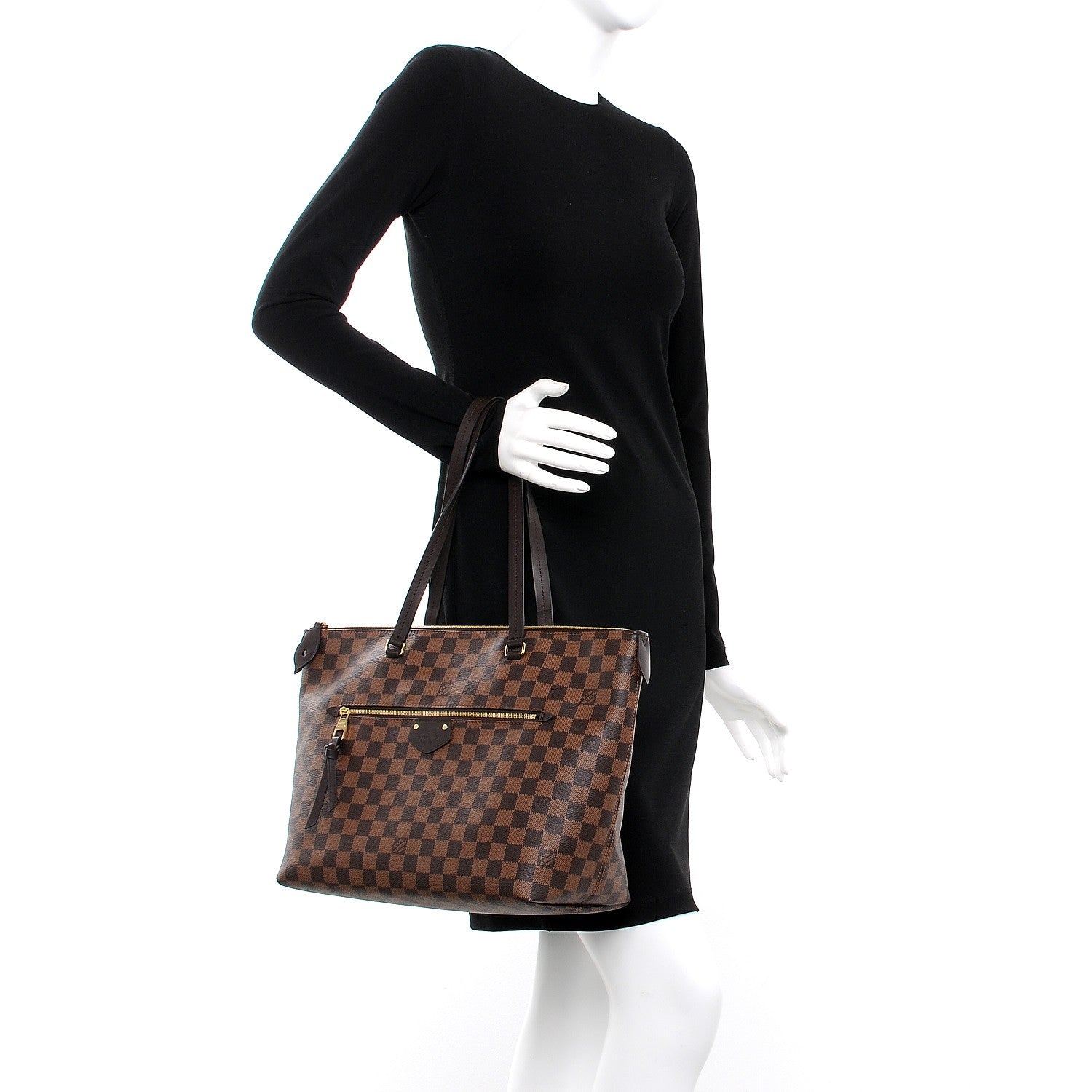 Louis Vuitton Damier Ebene Iena MM 2 of 10