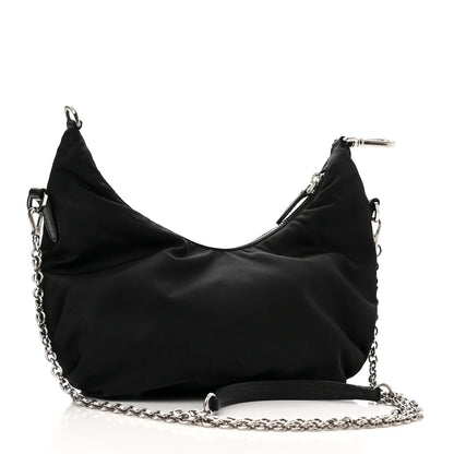 Prada Tessuto Nylon Saffiano Re-Edition 2006 Shoulder Bag Black 3 of 10