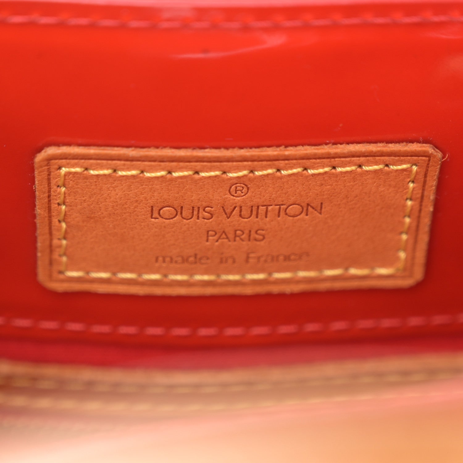 Louis Vuitton Vernis Reade PM Rouge 6 of 10