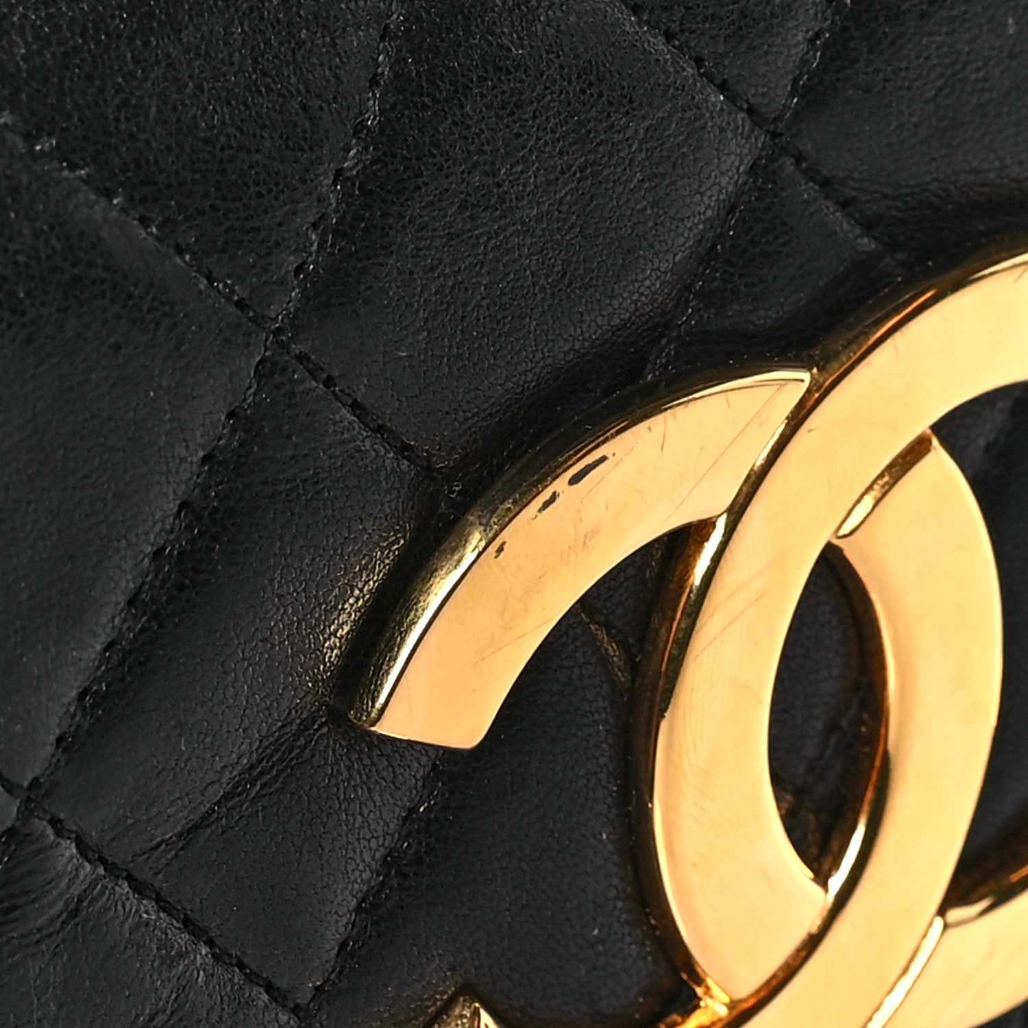 Chanel Lambskin Quilted Mini Flap Black 11 of 11