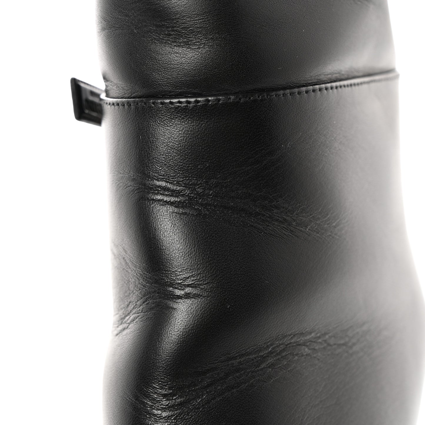 Calfskin Vlogo Knee High 85mm Boots 36 Black