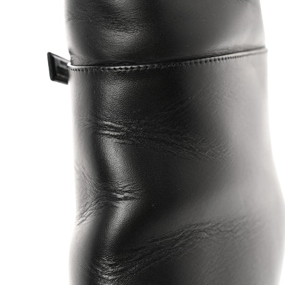 Valentino Garavani Calfskin Vlogo Knee High 85mm Boots 36 Black 14 of 14