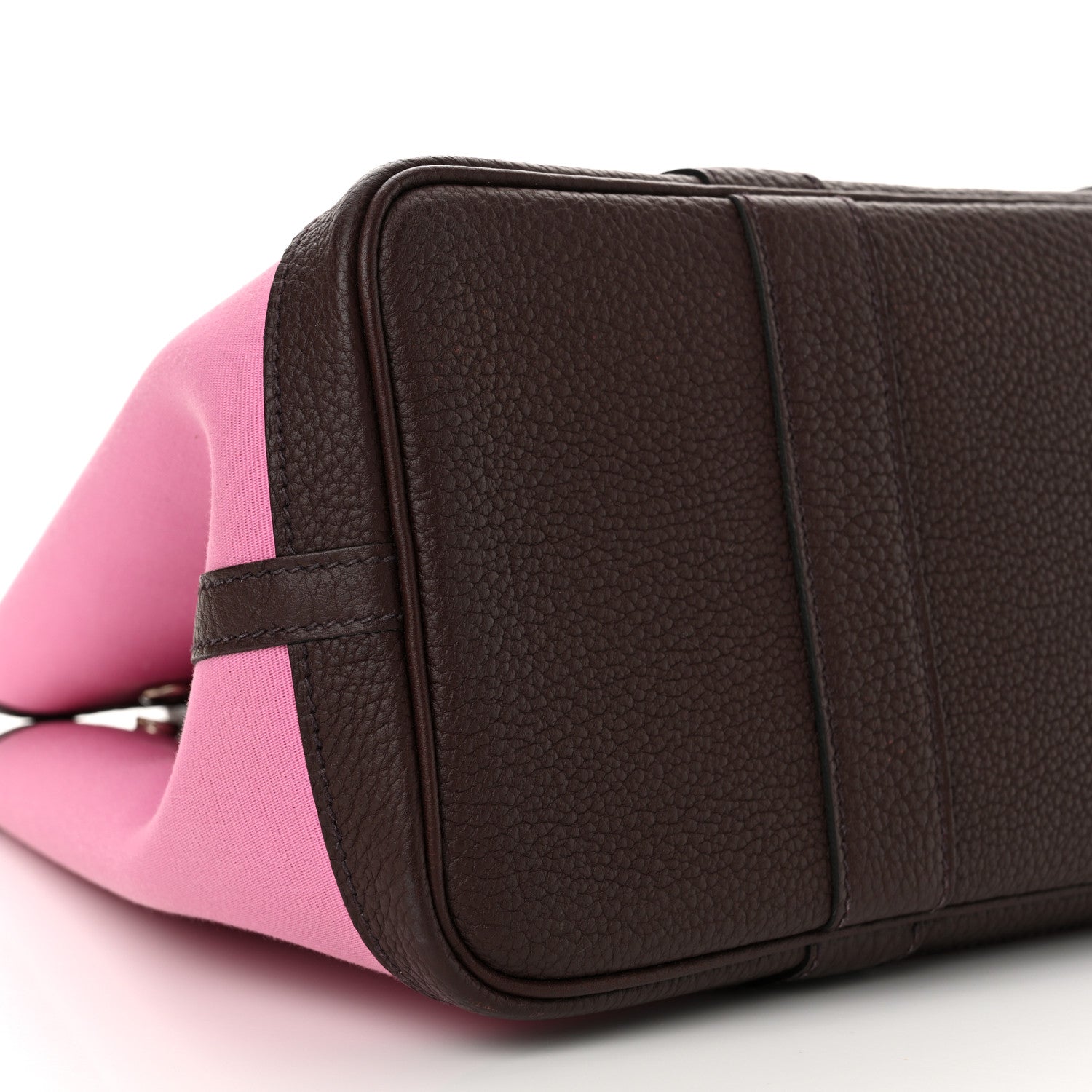 Hermes Toile Militaire Vache Country Garden Party 30 TPM Bubblegum Rouge Sellier 9 of 10