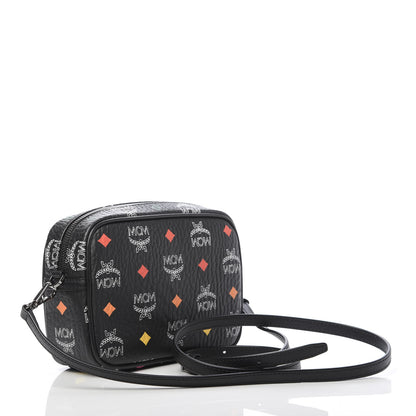 MCM Skyoptic Visetos Spectrum Diamond Camera Bag Black 3 of 10