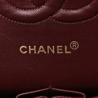 Chanel Lambskin Quilted Medium Double Flap Black 6 of 10