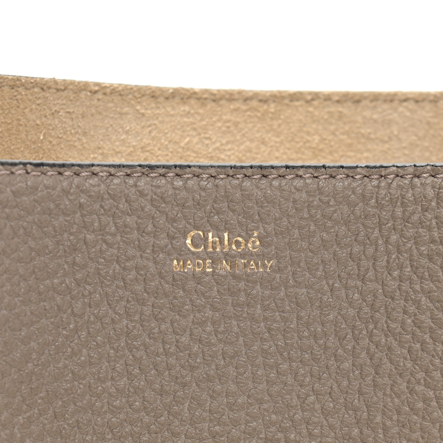 Chloe Grained Lambskin Drew Shoulder Bag Motty Grey 6 of 9