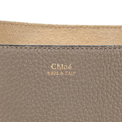 Chloe Grained Lambskin Drew Shoulder Bag Motty Grey 6 of 9