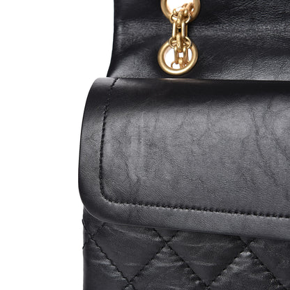 Chanel Aged Calfskin Quilted 2.55 Reissue 226 Flap Black 8 of 13