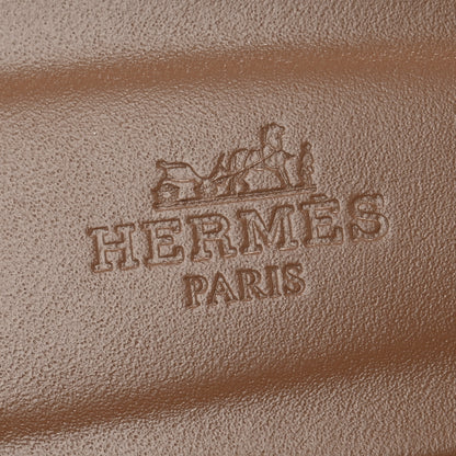 Hermes Denim Canvas Oran Sandals 39.5 Bleu Brut Bleu Clair 8 of 10