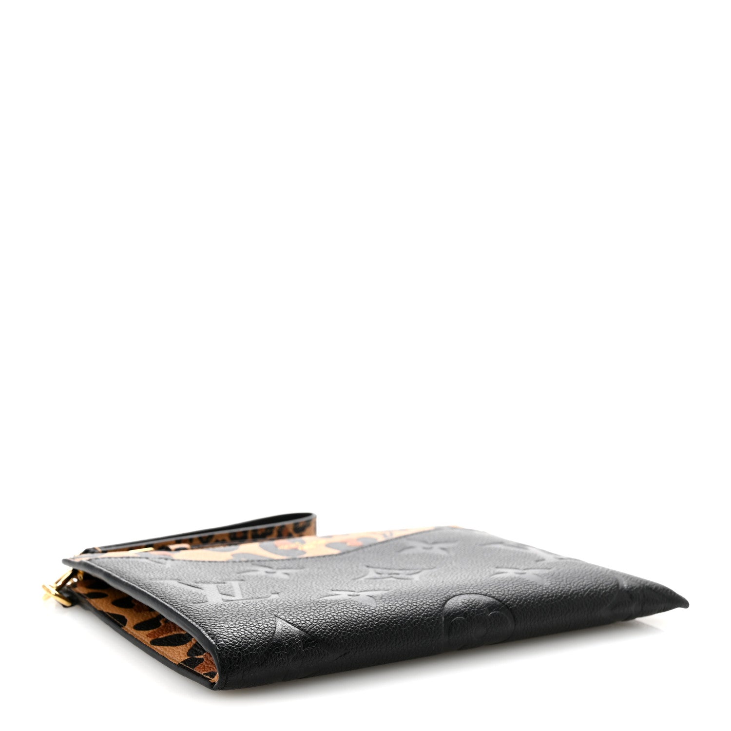 Louis Vuitton Empreinte Monogram Giant Wild at Heart Pochette Melanie MM Black 4 of 10