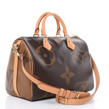 Louis Vuitton Reverse Monogram Giant Speedy Bandouliere 30 3 of 10