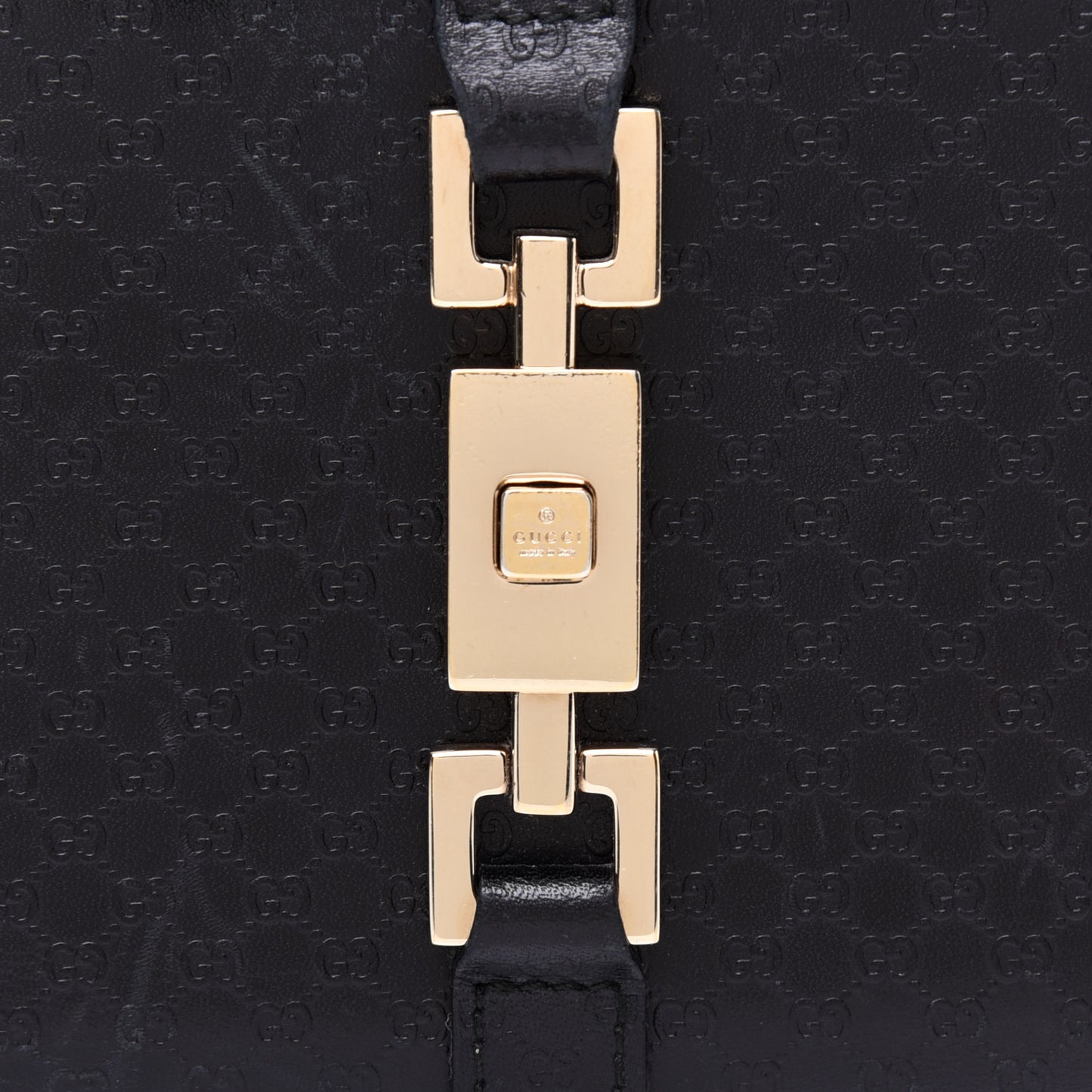 Microguccissima Compact Wallet Black