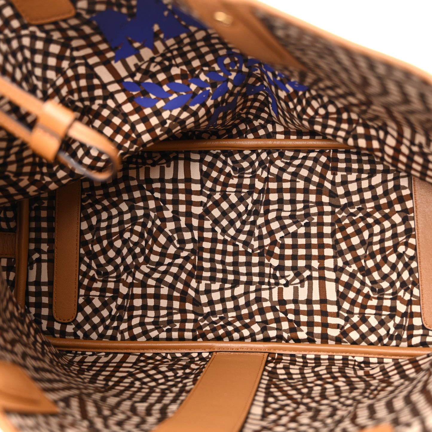 Visetos Medium Liz Reversible Shopper Tote Cognac
