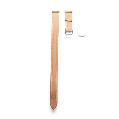 Hermes Barenia 40mm Apple Watch Double Tour Band Fauve 4 of 16