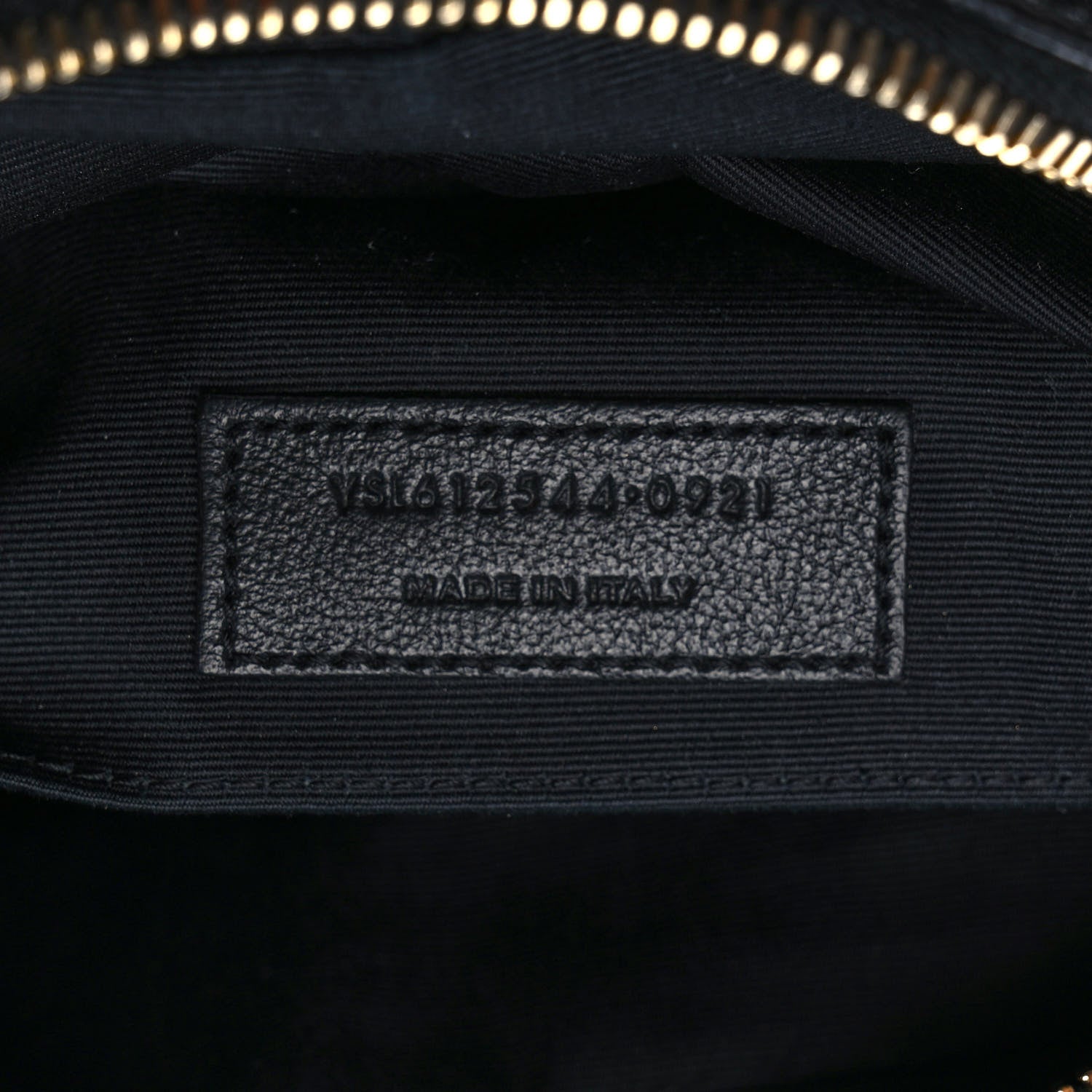 Saint Laurent Tweed Calfskin Monogram Lou Camera Bag Black 7 of 11