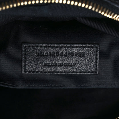 Saint Laurent Tweed Calfskin Monogram Lou Camera Bag Black 7 of 11