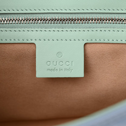 Gucci Calfskin Matelasse Diagonal Small GG Marmont Shoulder Bag Multicolor Pastel 6 of 11