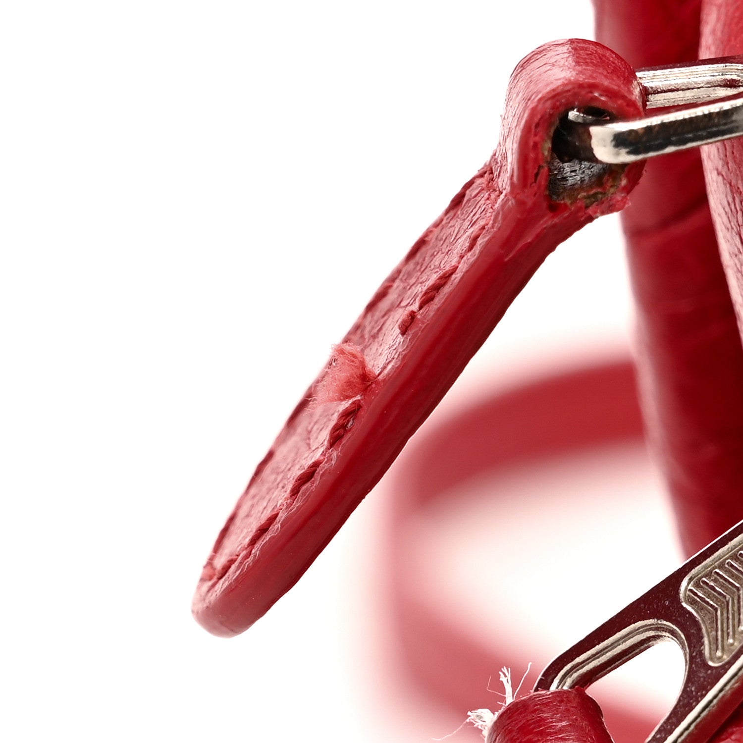 Balenciaga Agneau Arena XXS Bazar Shopper Tote Rouge Cardinal 11 of 11