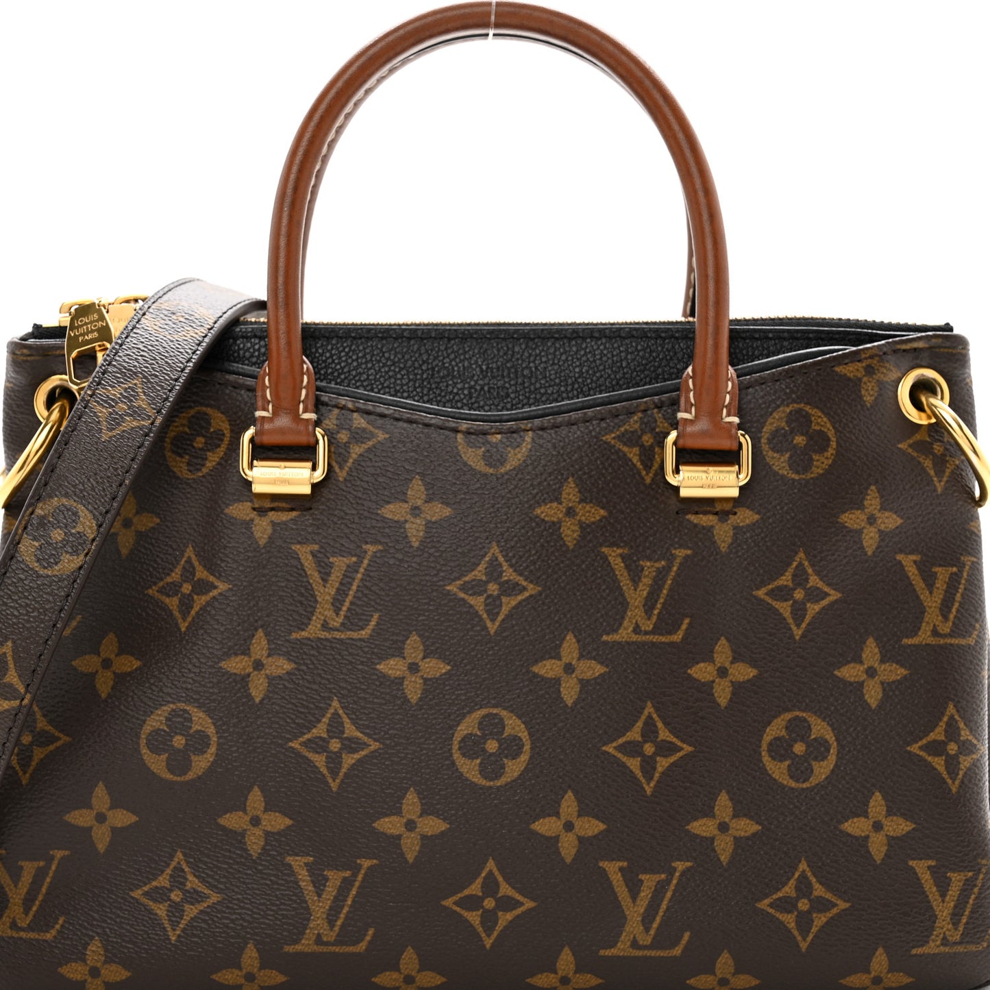 LOUIS VUITTON Monogram Pallas BB Black