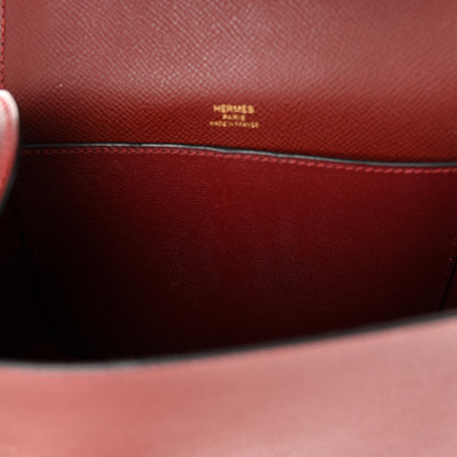 Hermes Epsom Octogone 23 Rouge H 11 of 13