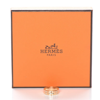 Hermes 18K Yellow Gold Diamond Kelly Ring Small 47 4 6 of 6