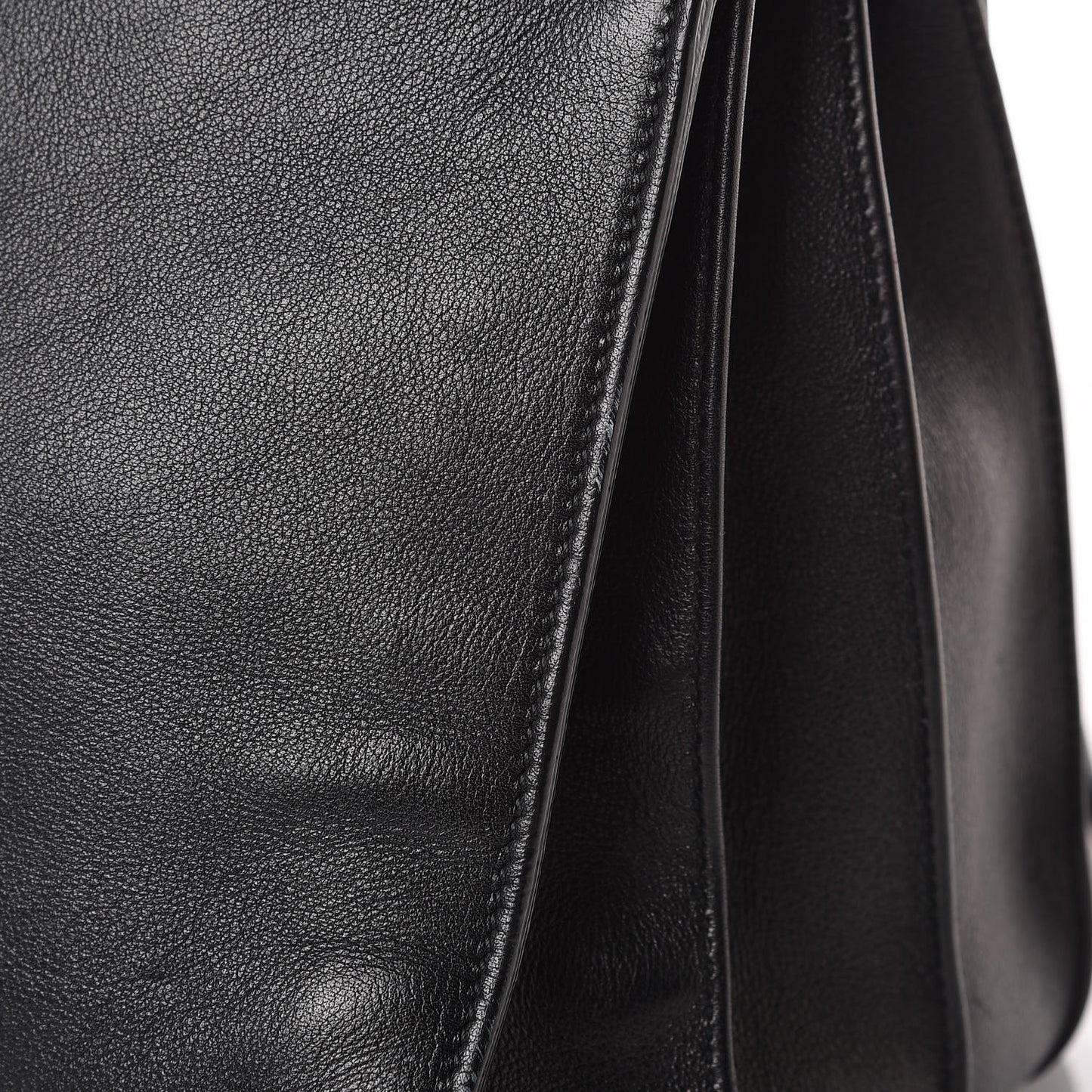 Smooth Calfskin Small Sac De Jour Black