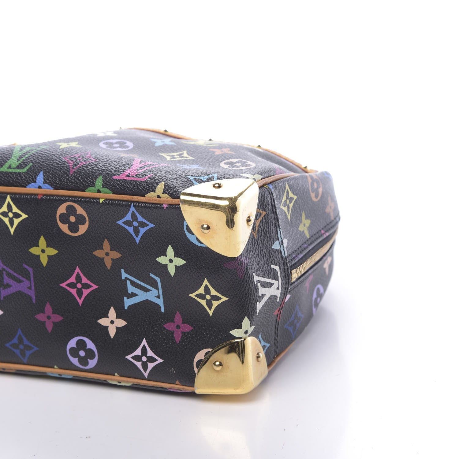 Louis Vuitton Monogram Multicolor Trouville Black 9 of 9