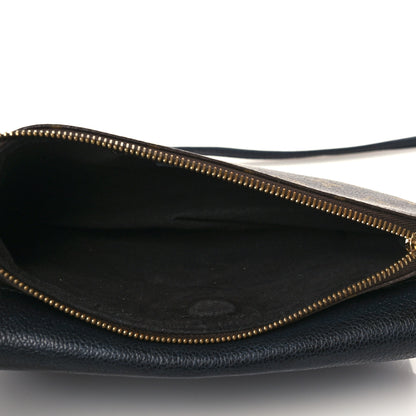 Louis Vuitton Monogram Twice Pochette Black 5 of 10