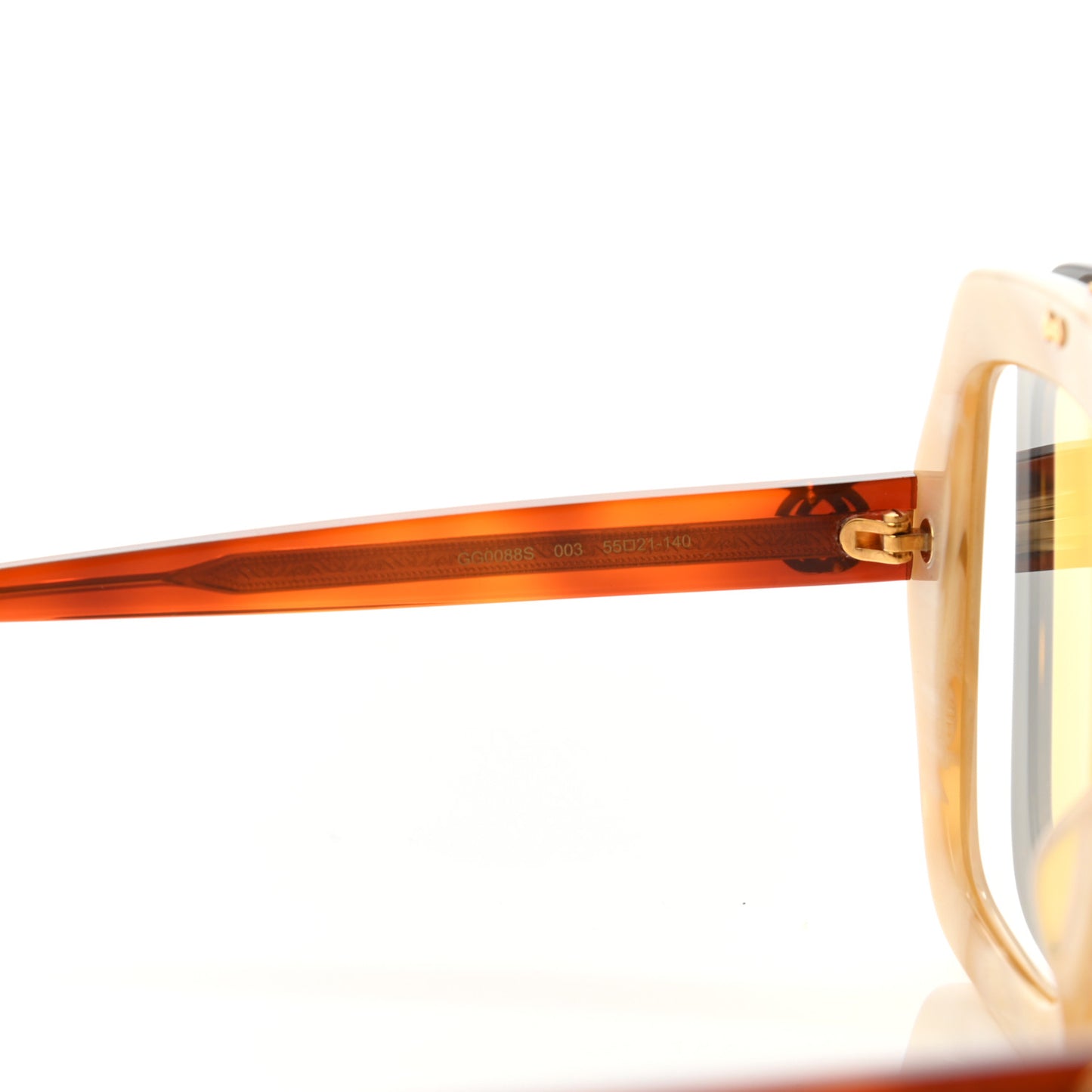Acetate Oversized Flip Up Sunglasses GG0088S Tortoise