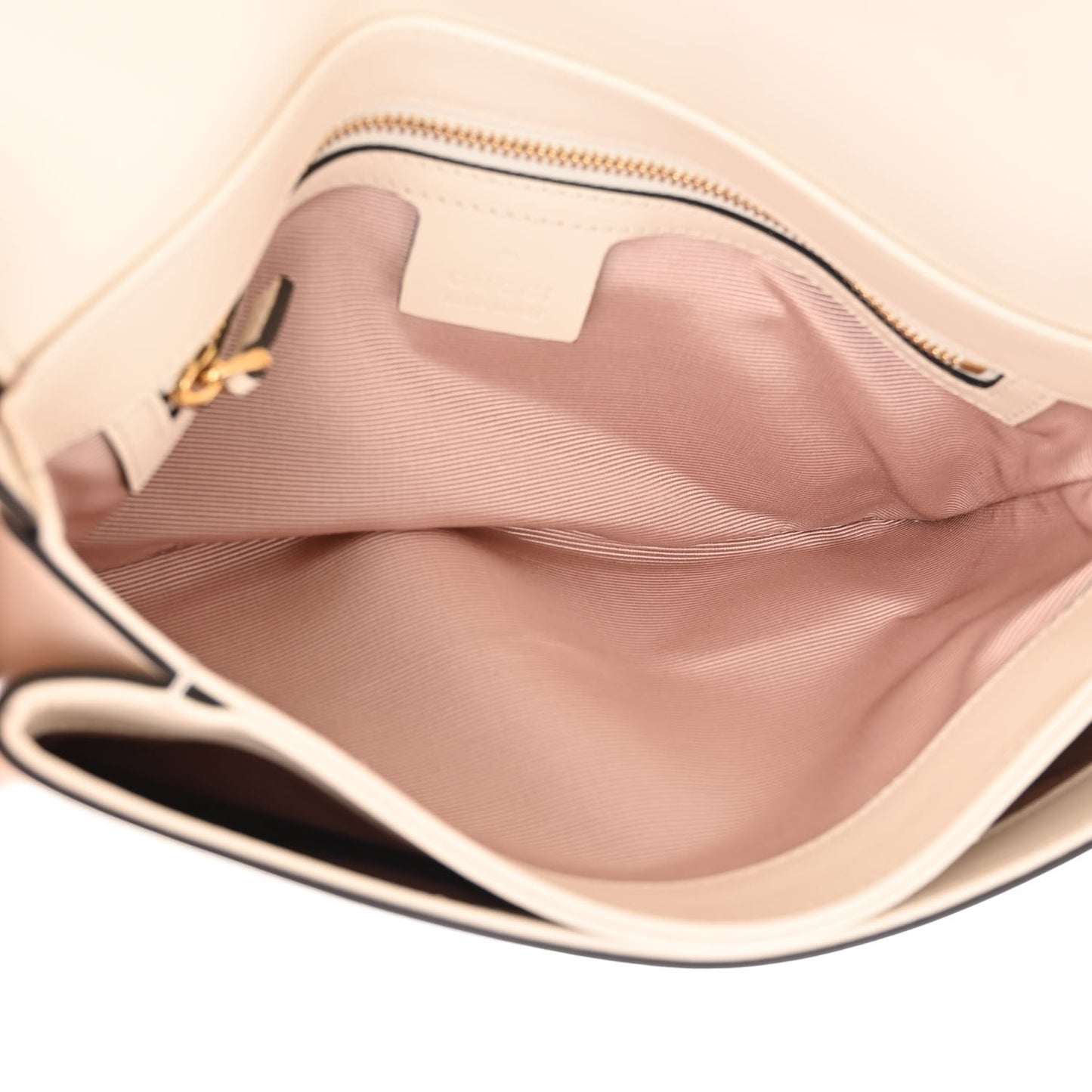 Calfskin Small Arli Flap Shoulder Bag Mystic White