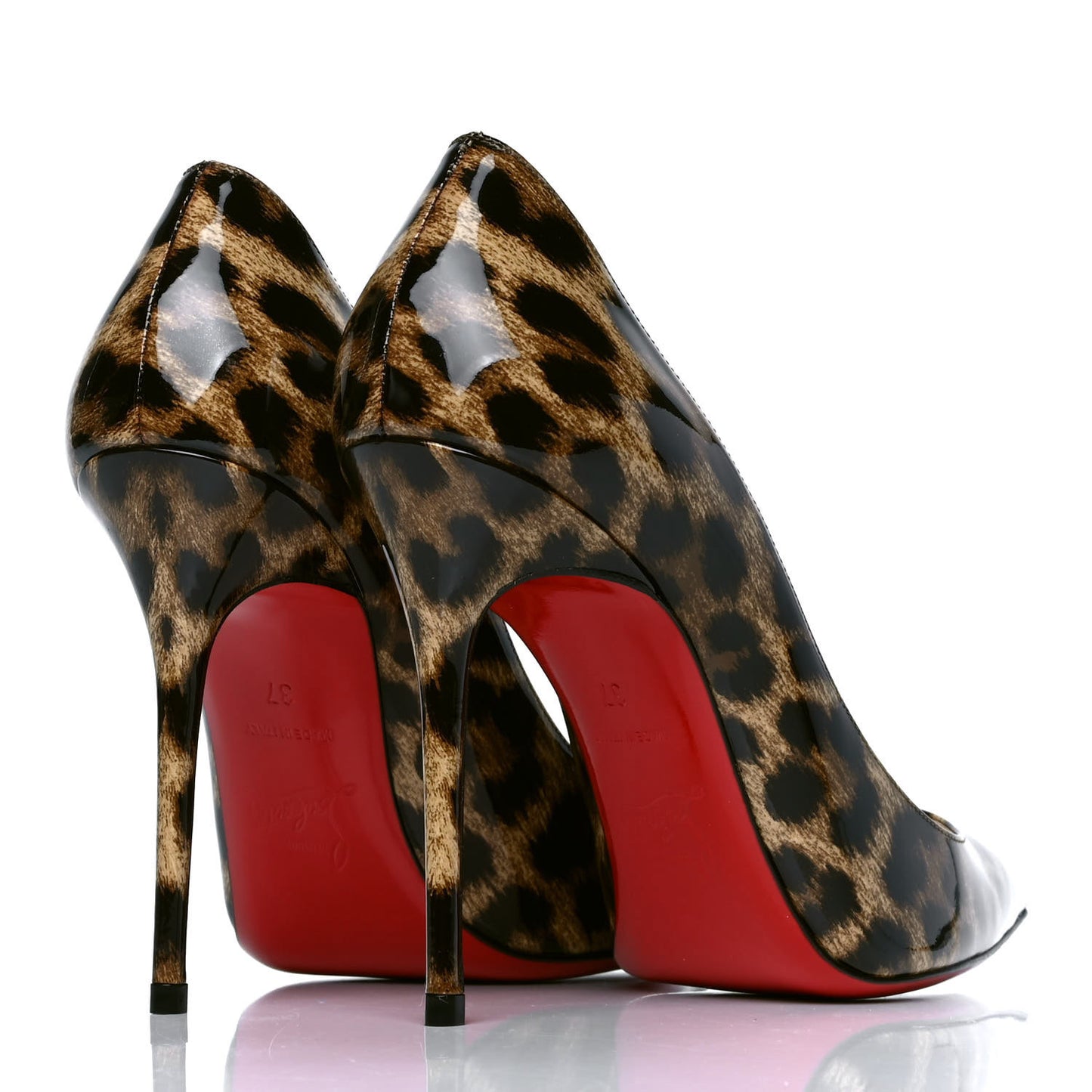 Patent Leopardino So Kate 100 Pumps 37 Brown