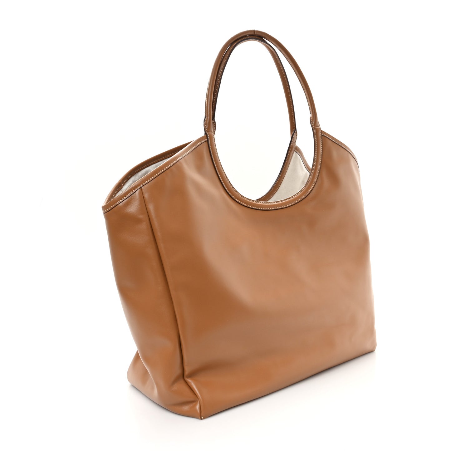 Nappa Large Ivy Tote Bag Cognac