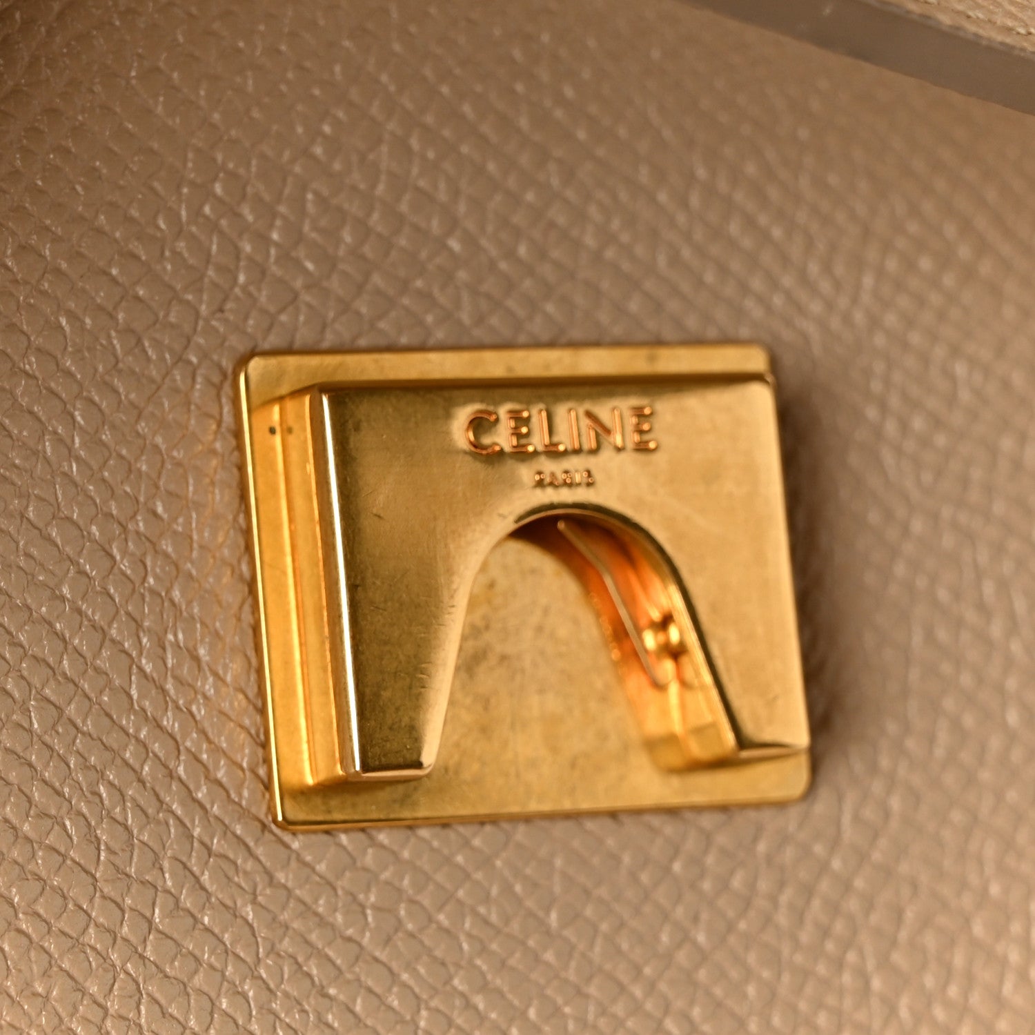 Celine Grained Calfskin Mini Belt Bag Light Taupe 8 of 11