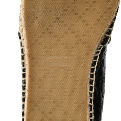 Gucci Microguccissima Signature Espadrilles 36 Black 9 of 9