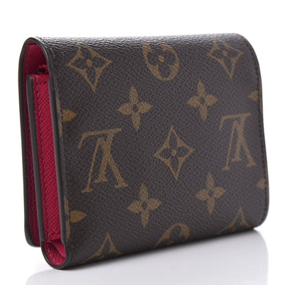 Louis Vuitton Monogram 2020 Christmas Animation Roller Coaster Victorine Wallet Pivoine 3 of 9