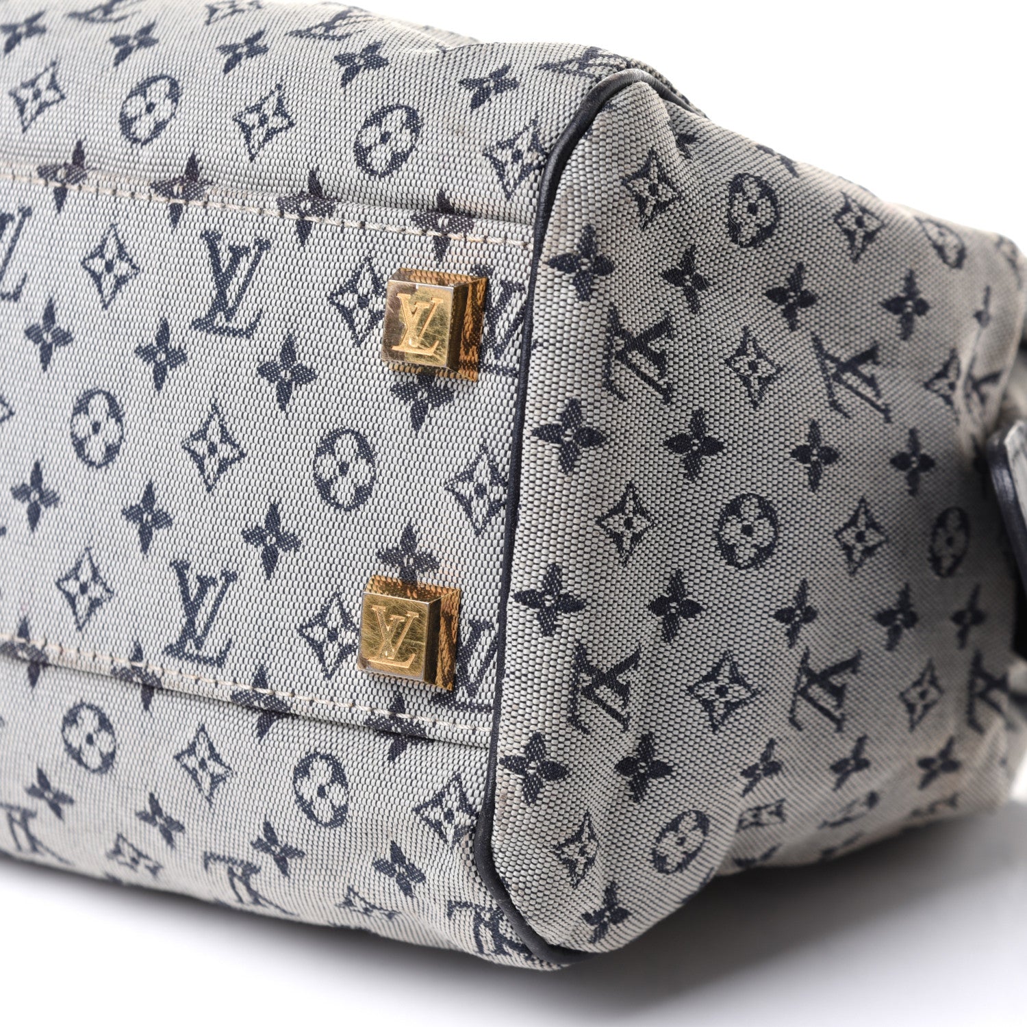 Louis Vuitton Mini Monogram Josephine PM Blue 9 of 10