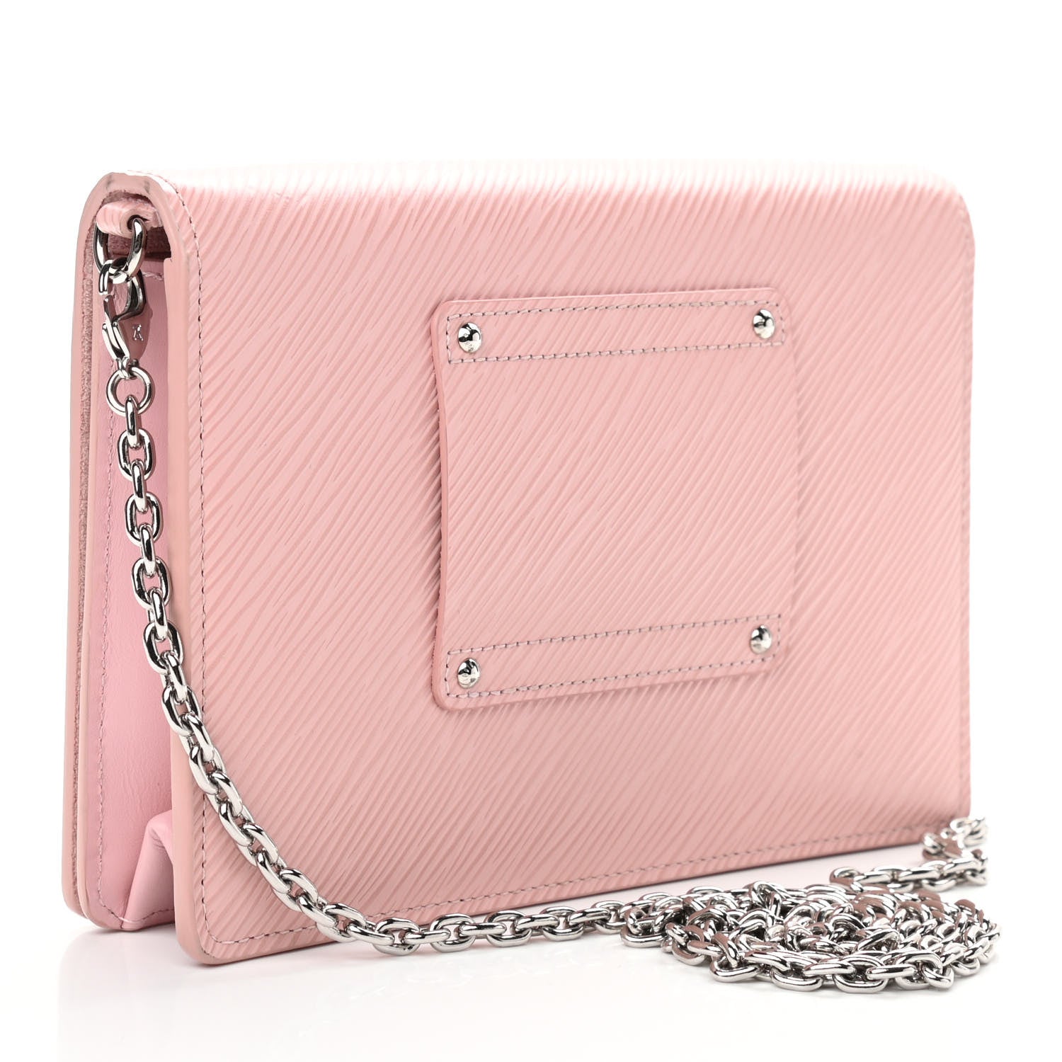 Louis Vuitton Epi Twist Belt Chain Wallet Rose Ballerine 3 of 10