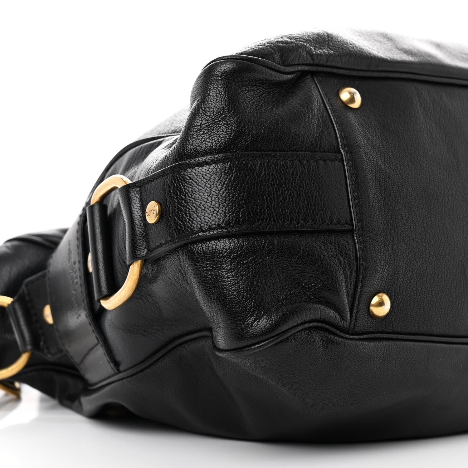 Saint Laurent Calfskin Muse Messenger Bag Black 9 of 12