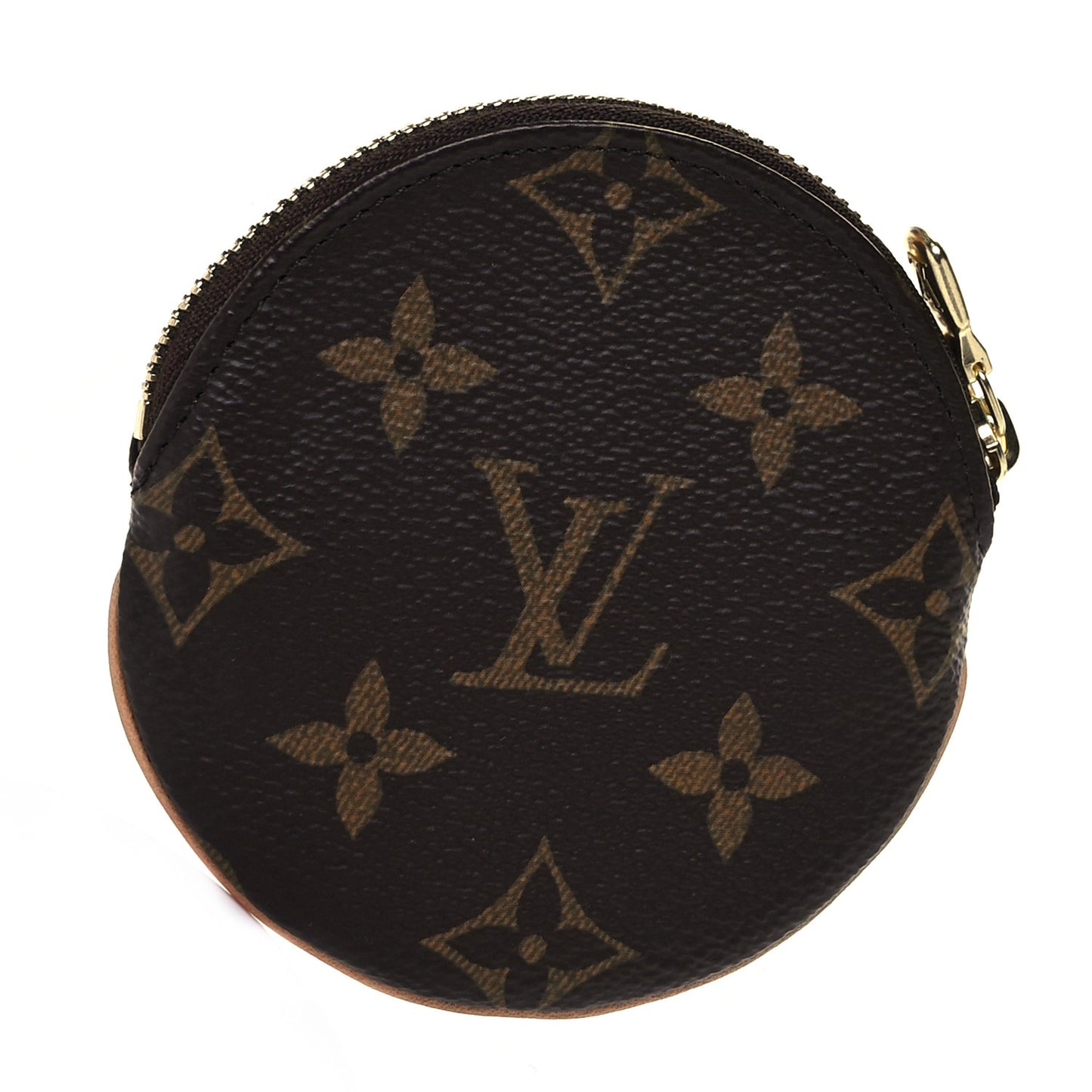 Monogram Round Coin Purse