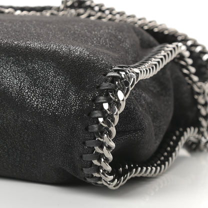 Stella McCartney Shaggy Deer Falabella Fold Over Tote Black 8 of 11