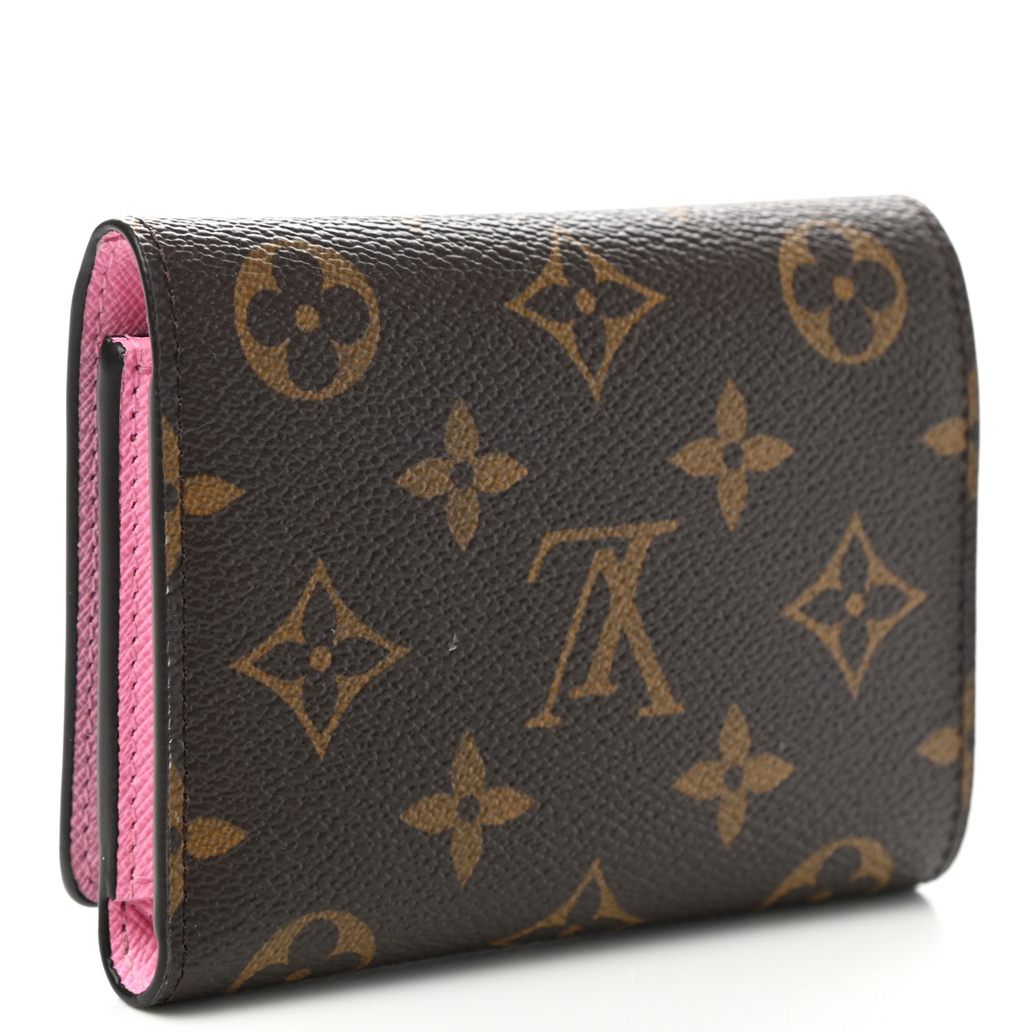 Louis Vuitton Monogram 2022 Christmas Animation Paris Victorine Wallet Pink 3 of 6