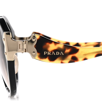 Prada Acetate Sunglasses SPR 09T Black Tortoise 4 of 8