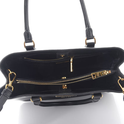 Prada Saffiano Lux Small Tote Nero Black 6 of 12