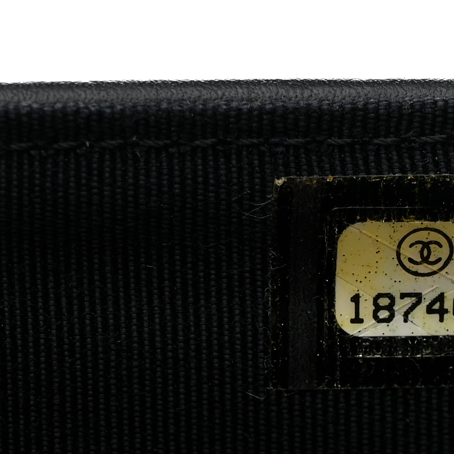 Chanel Patent Calfskin Quilted Yen Wallet Black 8 of 9